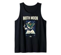 Moth Moon Reading Club Dark Academia Nocturnal Vintage Débardeur