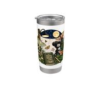 MOTH NIGHT LOG Papillons de Nuit Observation Carnet Gobelet isotherme en acier inoxydable double paroi