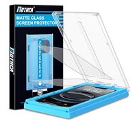 Mothca Film de protection d'écran en verre blindé mat pour iPhone 13 Pro Max/iPhone 14 Plus, 9H, film de protection d'écran mat 2,5D, anti-reflet, anti-traces de doigts (6,7 pouces)