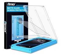 Mothca Film de protection d'écran en verre blindé mat pour iPhone 15/iPhone 16, 9H, film de protection d'écran 2,5D, anti-éblouissement et anti-traces de doigts (6,1 pouces)