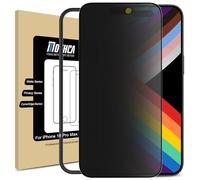 Mothca Verre Trempé Anti Espion pour iPhone 16 Pro Max Mat, Vitre Protection Ecran Privacy Matte à Couverture Complète, 9H Dureté, Anti-Espion et Anti-Reflet