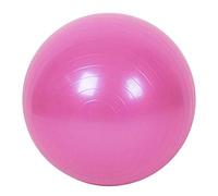 mothcattl Ballon d'exercice 45 cm anti-éclatement avec pompe, ballon suisse pour yoga, pilates, grossesse et fitness Rose