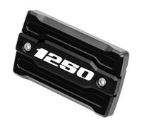 MotHeart Bouchon de réservoir de liquide de frein avant en aluminium pour GSF 1250 Bandit 2007-2010 GSF 1250S Bandit 2007-2017 Accessoires de moto usinés CNC (Noir)