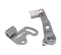 MotHeartCNC Levier d'embrayage de moto Bras d'embrayage à un doigt pour 790 Adventure 2019-2025 790 Adventure R 2019-2025 790 Duke 2017-2025 CNC Aluminium 790 Adventure Accessoires (Gris)