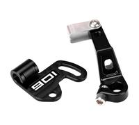 MotHeartCNC Levier d'embrayage de moto Bras d'embrayage à un doigt pour Nord 901 2022-2024 CNC Aluminium Commande d'embrayage à un doigt Nord 901 Accessoires (Noir)