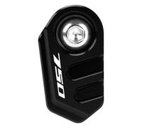 MotHeartCNC Protecteur de capteur ABS pour motos pour CB750 Hornet 2023-2025 Forza 750 2021-2023 Boîtier de protection du capteur ABS 6061 Alliage d'aluminium Roue avant Roue arrière Accessoires (Noir