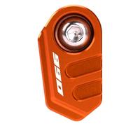 MotHeartCNC Protection de capteur ABS pour motos pour 990 Duke 2024 Boîtier de protection du capteur ABS 6061 en alliage d'aluminium Roue avant Roue arrière 990 Accessoires Duke (Orange)