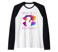 Mother and Son Best Friend for Life Funny Mothers Day Manche Raglan