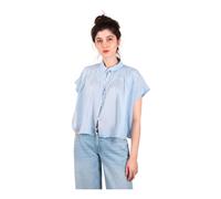 Mother - Denim Blouse The Swing and Sway - Femme - Blouses et Chemises - Bleu - Taille: 40 FR