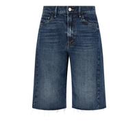 Mother, Femme, Shorts, Bleu, Taille: W26 The Half-Pipe Bermuda Fray