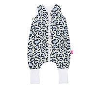 Mother hood En coton avec jambes doublées de Motherhood - Mother hood douillet certifié Öko-Tex Standard TOG 2, taille : 1,5 à 2,5 ans, bleu léopard