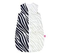 Mother hood Gigoteuse 2 en 1 pour bébé 3 à 18 Mois doublée - Gigoteuse Douillette certifiée Öko Tex Standard Classe 1 (zèbre Bleu foncé)