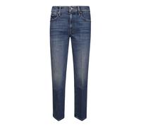 Mother - Jean Cheville Zippé Rambler Taille Moyenne - Femme - Jeans - Bleu - Taille: W29