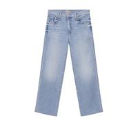 Mother - Mid Rise Rambler Zip Ankle Fray - Femme - Jeans - Bleu - Taille: W33