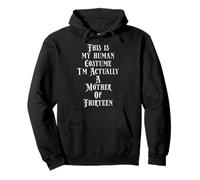 Mother of 13 Thirteen Kids Mothers Day Big Family Sweat à Capuche