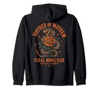 Mother of Mayhem Feral Moms Club Member Sweat à Capuche