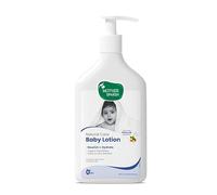 Mother Sparsh Natural Care Lotion pour le corps pour bébé 400 ml | Lotion pour bébé pour tous les types de peau | Avec beurre de karité biologique, huile de noix de coco et avocat | Convient aux peaux