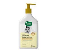 Mother Sparsh Simply Unscented Lotion pour bébé à la farine d'avoine naturelle - 400 ml - Lotion sans parfum pour bébés - Protection 24 heures pour les peaux sèches, démangeaisons et sensibles