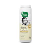 Mother Sparsh Simply Unscented Poudre naturelle pour bébé - 200 g - Formule ultra douce avec flocons d'avoine naturels - Poudre de dépoussiérage sans talc pour peaux sensibles, sèches et normales