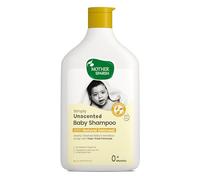 Mother Sparsh Simply Unscented Shampooing pour bébé à la farine d'avoine naturelle - 400 ml | Shampooing sans parfum pour bébés | Shampooing sans déchirure pour peaux sensibles des nouveau-nés