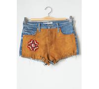mother superior shorts / bermudas femme de couleur bleu