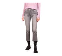 Mother - The Insider Crop Step Fray - Femme - Jeans - Gris - Taille: W30