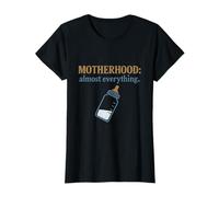 Motherhood : Almost Everything Rustic Mom Life Graphic T-Shirt