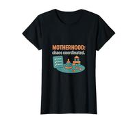 Motherhood Chaos Design amusant de la vie de maman T-Shirt