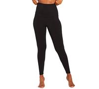 Motherhood Maternity Legging Long de Compression Post-Grossesse Bounceback, Noir uni, S Femme