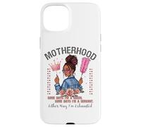 Motherhood Queen Serviteur Exhausted Pride Coque pour iPhone 15 Plus
