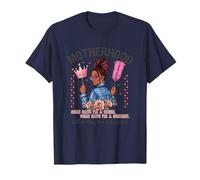 Motherhood Queen Serviteur Exhausted Pride T-Shirt