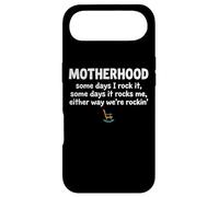 Motherhood Some Days I Rock It Some Days It Rocks Me Coque pour iPhone Air