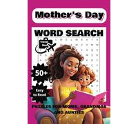 Mother's Day Word Search Puzzle: Words About Mom-Life, Collection! Beautiful Graphics • Easy-to-Read Print • 6x9 Inches • 110 Pages • 50+ Puzzles • Travel Size • Perfect for Gifting & Everyday Fun!