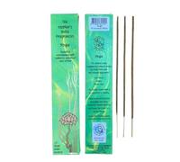 Mother's India Lot de 20 bâtons d'encens Yoga - Bois de santal, patchouli et vétiver Commerce équitable
