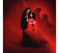 Mothica – Kissing Death – Vinyle coloré Éd. limitée (moitié rouge/noire, éclaboussures noires)