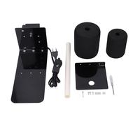 Mothinessto Kit de tourneur de tasse Tourneur de tasse à arbre unique avec support et 2 bricolage detachee Prise UE 220-240V