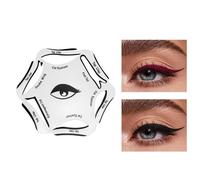 Mothinessto Pochoirs pour eye-liner 6 en 1 Pochoirs pour Eyeliner 6 en 1, 2 pièces, modèle d'eye-liner, ombre à hygiene cils