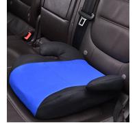 Mothinessto Siège d'appoint de sécurité pour enfants Siège de voiture rehausseur dos nu, Portable, puericulture organisateur Bleu