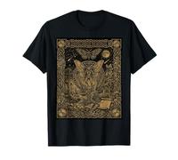 Mothman Carte de Tarot Gothique Occulte Constellation T-Shirt