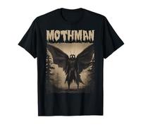 Mothman Cryptozoology Vintage Cryptid Graphic T-Shirt