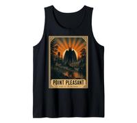Mothman Design Point Pleasant Style rétro de Débardeur