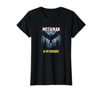 Mothman est Mon Fils au Foyer : Cryptid Lover Forest Mystery T-Shirt, Femme, Noir, XXL