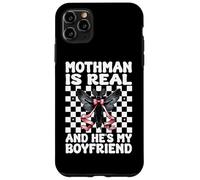 Mothman est réel et C'est Mon Petit ami Cryptozoology Girl Mom Coque pour iPhone 11 Pro Max