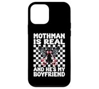 Mothman est réel et C'est Mon Petit ami Cryptozoology Girl Mom Coque pour iPhone 12 Mini