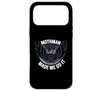 Mothman Made Me Do It Creepy Cryptid Paranormal Coque pour iPhone 17 Pro Max