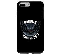 Mothman Made Me Do It Creepy Cryptid Paranormal Coque pour iPhone 7 Plus/8 Plus