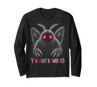 Mothman Omen Avertissement Légende Urbaine Folklore Lore Halloween Manche Longue