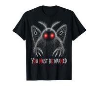 Mothman Omen Avertissement Légende Urbaine Folklore Lore Halloween T-Shirt