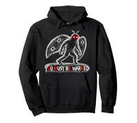 Mothman, tu Dois être prévenu, présage, Avertissement et Horreur d'halloween Sweat à Capuche