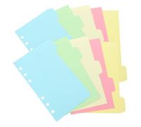 MOTHNUR 10 feuilles Intercalaires pour Classeur Index Onglets Détachables pour Organisation de Cahier et Bureau